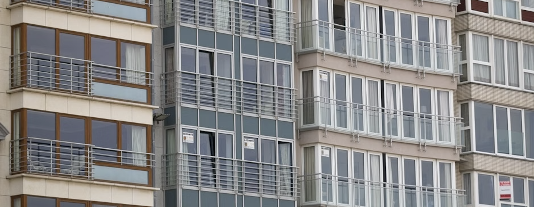 apartment rentals modern building exterior