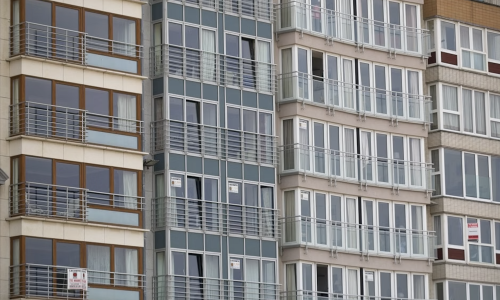 apartment rentals modern building exterior