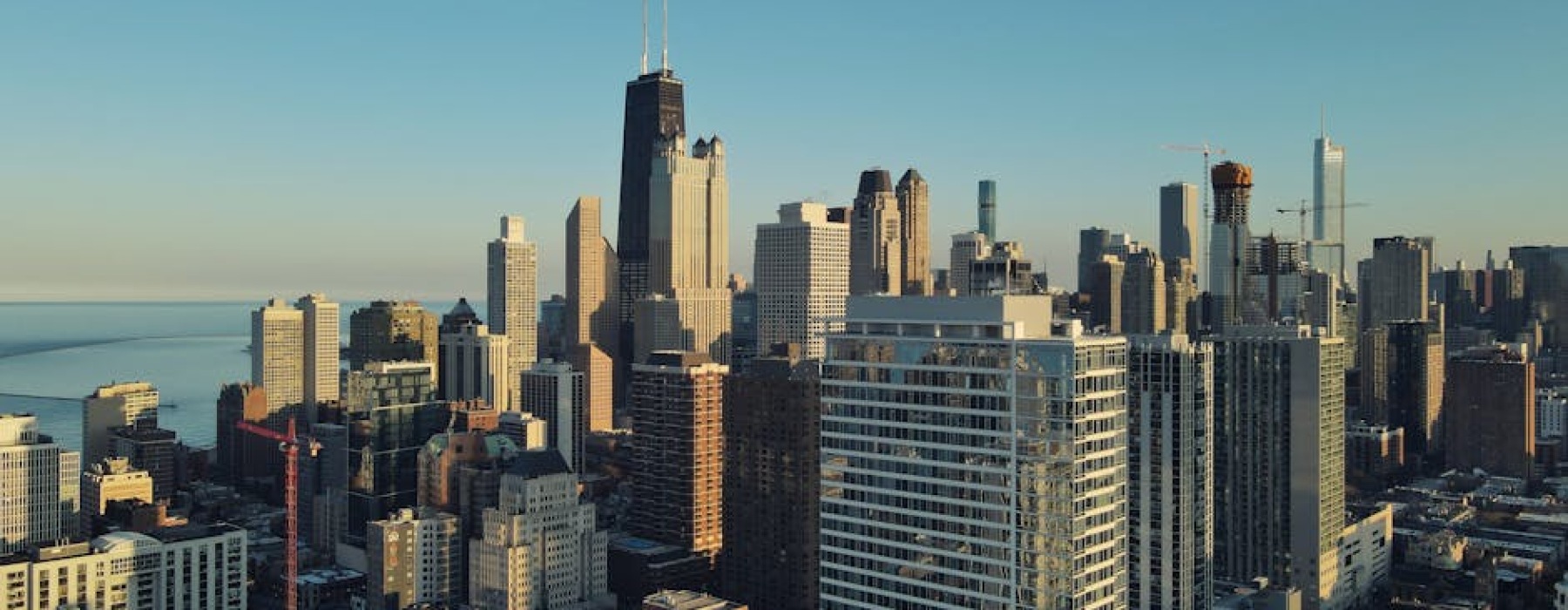 Chicago upscale apartment amenities luxury high-rise skyline